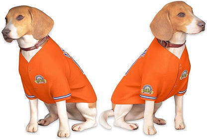 Custom Dog Baseball Jersey with Name Number Logo for Small Pet Dogs-Personalized Dog Shirts
