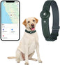 2-in-1 GPS Tracker for Dogs: Smart Collar with Real-Time Location, No Monthly Fee, Unlimited Range (iOS Only) GPS Tracker Dog Collar- Ideal for Small, Medium Large Dogs(Tracker Included)(Green)