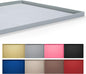 Hubulk Dog Feeding Mat,100% Waterproof Food Grade Silicone Pet Food and Water Bowl Placemat,Dishwasher, High Raised Edge to Prevent Spills,Nonslip Tray to Stop Messes on Floor（24"x16"x0.5", Mist）