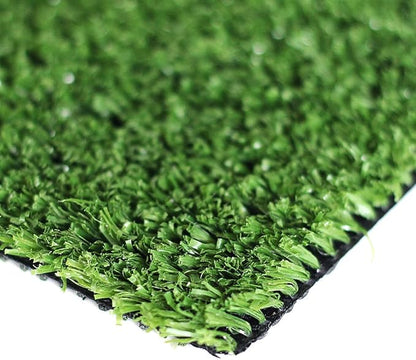 Petgrow Synthetic Artificial Grass Turf 9FTX16FT for Indoor Outdoor Dog Synthetic Grass Mat, Party Wedding Christmas Balcony Garden Astro Turf Rug,Drainage Holes Faux Fake Grass Rug Carpet for Pets