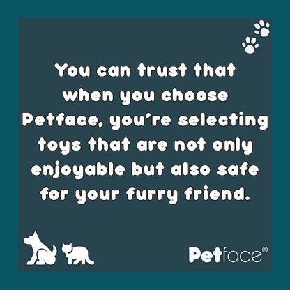 Petface Seriously Strong Rubber Teething Dog Chew, Orange