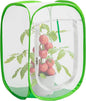 16" x 16" x 24" Pop Up Garden Mesh Plant Cover, Plant Protectors Mesh Plant Enclosure, Garden Net Cage Pest Protection Guard Tent with Storage Bag for Protect Plant Vegetable Fruit from Birds Insects