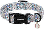 DOGWONG Baseball Dog Collar-Cute Boy Baseball Dog Collar, Adjustable Soft Male Dogs Collars for Large Dogs, XL