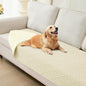 hyha Waterproof Dog Blanket, Soft Dog Bed Cover Pet Blankets, Waterproof Sofa Couch Cover for Dogs Washable, Reversible Pet Couch Covers for Sofa Furniture (30x70 Inch, Beige/Beige)