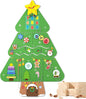 BlueWood Wooden Wall Busy Board Panels, Toddler Learning Activity Center, Montessori Philosophy Sensory, Educational Toys, Conducive to All-Round Development - Tree