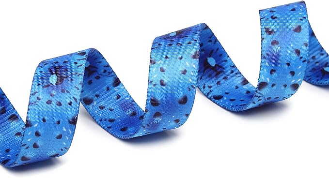 Mercano Adjustable Dog Collar - Special Design Patterns, Soft Nylon Comfortable Sturdy Pet Collar for Small Medium Large Dogs (M, Blue Ocean)