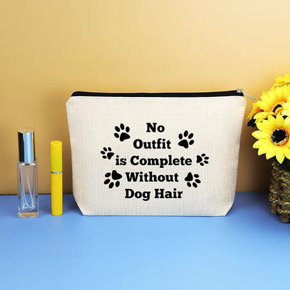Dogs Lover Gift Dogs Cosmetic Bag Dog Mom Gifts Makeup Bag Vet Tech Gift Dog Themed Gifts for Women Dog Lady Gift Valentines Day Birthday Dog Gifts for Dog Owner Dogs Lover Travel Toiletry Bag