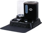 Gravity Cat Feeder and Automatic Water Dispenser for Dogs, 3 in 1 Spill-Proof Cat Feeding Station, Black Premium Design with Absorbent Mat, Easy to Clean