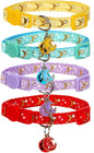 Yizepet Cat Collars with Bells, Breakaway Kitten Collar, Cute Kitty Collar, Pet Supplies Accessories