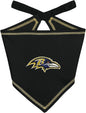 Pets First NFL Baltimore Ravens TIE Bandana, Size Small/Medium. Dog Bandana Scarf Bib for Pet Cat Dog. The Ultimate Game-Day, Party Bandana