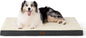 Bedsure XL Dog Bed for Crate - Large Comfy Flat Pet Beds with Removable Washable Cover, Orthopedic Egg Crate Foam Crate Mat, Suitable for Pet Up to 90 lbs