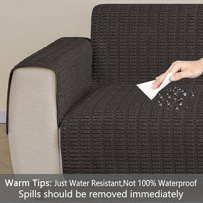 Muamar Dog Bed Cover Sofa Protector,Anti Slip Waterproof Sofa Covers for Living Room Couch Covers,Sofa Mat,Seat Cover,Dog Mat,Pet Pad for Furniture 1 Piece (30x70 inch, Coffee)