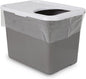Petmate TOP ENTRY LITTER PAN LINERS Dark Grey 8 Count (Pack of 1)