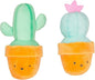 Pearhead Prickly Plants Cat Toy Set, Cute Catnip Toys, Plush Cactus Interactive Chew Toys, Pet Owner Must Have Catnip Toys, Set of 2 Plush Toys