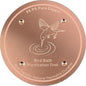 1 Pcs Copper Disc for Bird Bath | 99.99% Pure Copper Plate & Birdbath Disk | 0.6mm Thick Reinforced Design | Maintains Clean Water Naturally | Fits All Birdbath Bowls Year-Round (Bird Style 3)