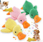 2025 Upgraded Dog Toys, New Durable Calming Duck Toys, Dog Toys for Aggressive Chewers with Soft Squeaker, Fun for Indoor Puppies and Senior Pups (3 Pcs, S-8.66 * 9.87in)