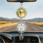 Hyturtle Personalized Pet Memorial Car Hanging Ornament - Custom Photo Pet Memorial Gift Rearview Mirror Hanging Accessories -Dog Remembrance Gifts - Loss of Dog Sympathy Gift - Car Memorial Gifts