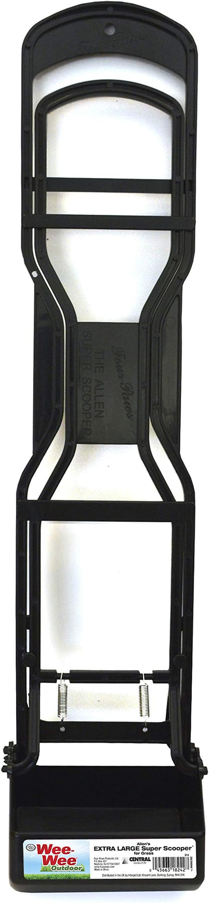Four Paws Allen's Dog Waste Spring Action Pooper Scooper for Grass, X-Large