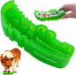 A refillable chew Toy for Small, Medium, and Large Dogs. A Three-in-one Indestructible chew Toy for Frozen Yogurt, Teething, and nibbling. Updated with a grooved Design.(Small)