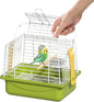 Small Bird cage,Travel Cage for Birds and Small Animals, Parakeet cage,Bird Carrier Travel cage,Bird Travel cage, jaulas para pájaros,Green,(Size:S,M,L) (M)