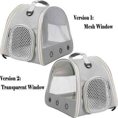 Ventilation Lizard Carrier for Bearded Dragon,Guinea Pig Carrier,Guinea Pig Carrier for 2,Reptile Travel Carrier for Lizards Sugar Glider Hedgehog Rat Parrot Birds,Airline Approved