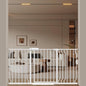 WAOWAO Baby Gate 52.76-62.2" Extra Wide Pressure Mounted Walk Through Swing Auto Close Safety White Metal Toddler Kids Child Dog Pet Puppy for Stairs,Doorways,Kitchen
