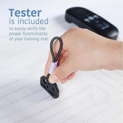 SVD.PET (2-Pack Pet Training Mat with Tester, Pet Shock Pad, Dogs & Cats Electronic Repellent mat for Indoor, 3 Training Modes, 5 Levels, Pet Safe Mode (Black controler 48" X 20")