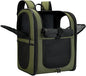 Apollo Walker Dog & Cat Carrier Backpack for 4-18lb Pets - Ventilated Safe Design with Padded Back Support, Breathable Mesh Pet Backpack for Hiking, Travel, Outdoor (Green)