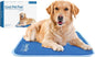 The Green Pet Shop Cool Pet Pad - Large, Blue - Self-Cooling, Pressure Activated Mat for Dogs & Cats from 46-80 lbs - Non-Toxic Gel, No Water Needed
