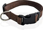Adjustable Nylon Dog Collar, Reflective Collar 1 Inch 3/4 Inch 5/8 Inch Wide, for Large Medium Small Dogs