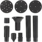 VICASKY Solar Bird Bath Fountains Accessories 10 Pcs Plastic Nozzles Pond Waterfall Bird Bath Solar Pump Parts for Diy Garden Water Feature