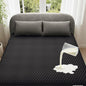 OhGeni 100% Waterproof Mattress Protector, Queen-Black Size Mattress Pad, Fits 6"-20" Mattresses with Deep Pocket, Cooling, Breathable Fitted Sheets, Soft Bed Cover, Noiseless, Machine Washable