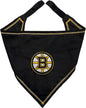 Pets First NHL Boston Bruins TIE Bandana, Size Large/X-Large. Dog Bandana Scarf Bib for Pet Cat Dog. The Ultimate Game-Day, Party Bandana