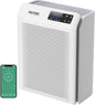 Air Purifiers for Home Large Room Up to 3500 Ft²,HEPA Air Purifier with Smart WiFi APP Control,Air Quality (PM2.5) Monitor,Sleep Mode & Auto Mode,Smart Home Air Cleaner for Pets Hair,Pollen,Dust,Odor