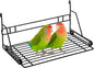 Okllen Bird Perch Stand, Bird Cage Platform Wire Patio Sundeck Playground for Parrots Cockatiels and Small Birds, 12" Lx8 W