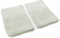 Sherpa Replacement Liners for Travel Pet Carriers - Soft Absorbent Cat & Dog Kennel Pad with Waterproof Backing, Machine Washable Crate Pads, 19x12.25in - 2 Pack, White, Large