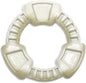 Spunky Pup Clean Earth Recycled Ring Dog Toy | Made from 100% Recycled Water Bottles | Eco-Friendly | Chicken Flavored | Dental Texture Promotes Clean Teeth and Gums | Dog Ring Toy Made in The USA