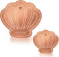 Bird Bath Copper Disk 2 Pack, 99.9% Pure Copper with 3-Point Support Design Enhances Water Purity, Less Cleaning Frequency for Outdoor Bird Baths & Bowls, Safe for Birds Whole Year