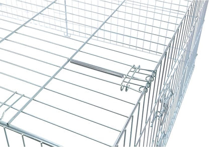 Trixie Rabbit Cage - 34 cu. ft., Outdoor Pen Extends Rabbit Hutch and Chicken Coops, Ideal for Small Animals, Bunny, Guinea Pigs, Chickens