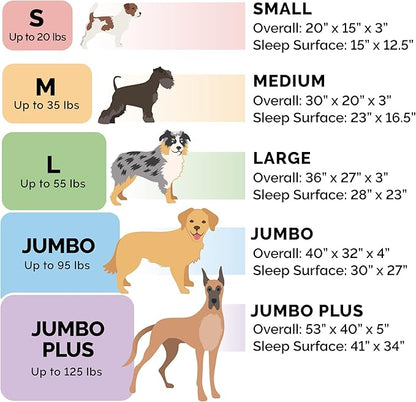 Furhaven Orthopedic Dog Bed for Large/Medium Dogs w/ Removable Bolsters & Washable Cover, For Dogs Up to 55 lbs - Faux Fur & Velvet Sofa - Driftwood Brown, Large