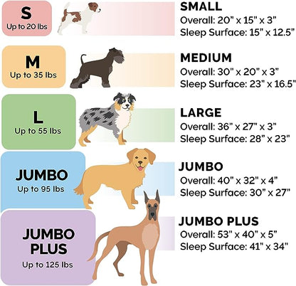 Furhaven Orthopedic Dog Bed for Large Dogs w/ Removable Bolsters & Washable Cover, For Dogs Up to 125 lbs - Quilted Sofa - Toasted Brown, Jumbo Plus/XXL