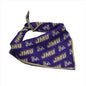 James Madison Dukes Bandana for Dogs and Cats | Fits Pets Great Gift Idea | Easy-to-Tie (Small, 13")