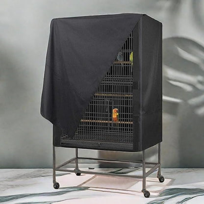 Bird Cage Cover Black Out, Protects Pets Privacy, Comfortable, Breathable, Waterproof and Dustproof, Parrot Cage Night Cover, Good Night Parrot Birdcages Protector Covers for Parakeet Cockatiel