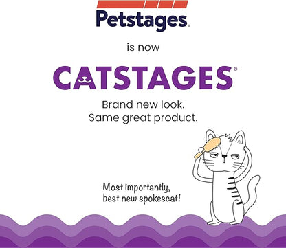 Catstages Grass Patch Hunting Box - Interactive Indoor Cat Toy with Faux Grass & 3 Jingle Balls - Encourages Exercise, Mental Stimulation & Natural Hunting Instincts