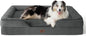 Bedsure Orthopedic Dog Bed for Extra Large Dogs - XL Washable Dog Sofa Bed Large, Supportive Foam Pet Couch Bed with Removable Washable Cover, Waterproof Lining and Nonskid Bottom, Dark Grey