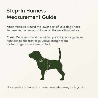 Downtown Pet Supply Step in Dog Harness for Large Dogs - Adjustable, Escape Proof Dog Harness with Reflective Trim - All-Weather, Fast-Drying Padded Mesh Fabric - Lilac, XL