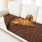Smiry Waterproof Dog Bed Cover Blanket 30x70, Soft Reversible Pet Blanket, Washable Leakproof Cats Dogs Couch Cover for Sofa, Couch, Furniture, Brown/Brown