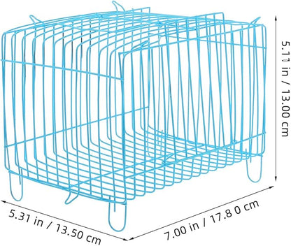 POPETPOP Travel Carrier for Birds, Iron Bird Travel Carrier Cage, Portable Birds Carrying Cage, Bird, for Parrots Conures Lovebird Cockatiel Parakeets