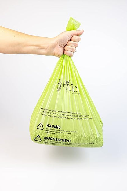 PetFusion Replacement Waste Bags Cat Litter Disposal & Outdoor Waste Disposal. Easily Holds 10+lbs. Durable Leakproof Dog Poop Bags