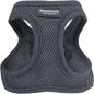 Downtown Pet Supply Step in Dog Harness No Pull, XX-Large, Charcoal - Adjustable Harness with Padded Mesh Fabric and Reflective Trim - Buckle Strap Harness for Dogs